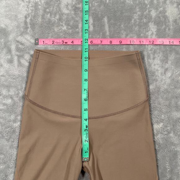 Fanka Leggings XS Tan Body Sculpt 7/8 Compression Smoothing Running Workout - Picture 10 of 12